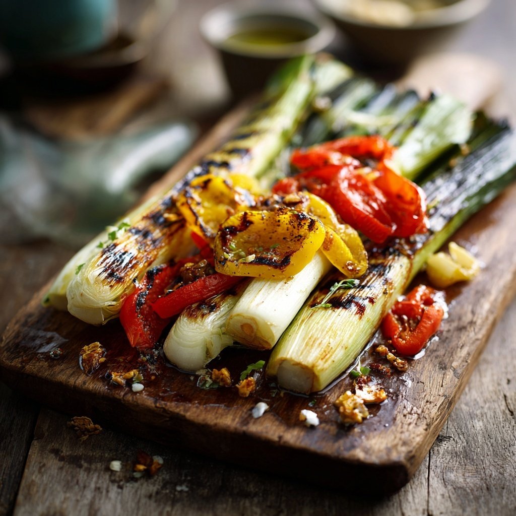 Grill Beilagen Mit Lauch