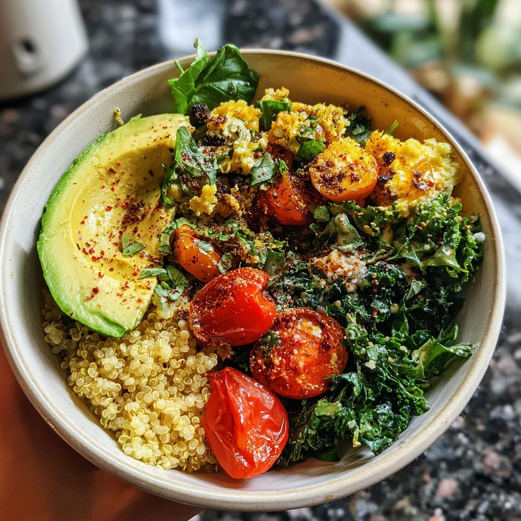 Buddha Bowl mit Avocado