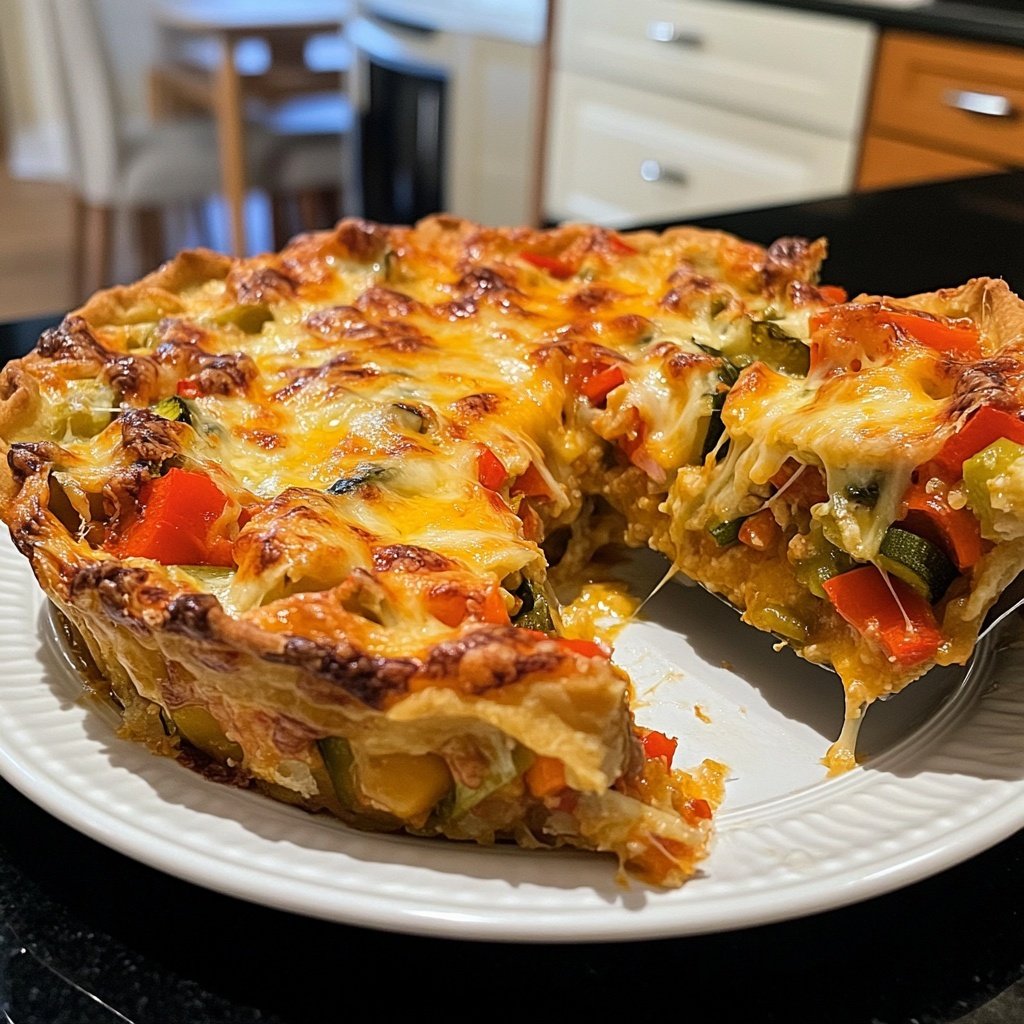 Gemüseauflauf mit Käse