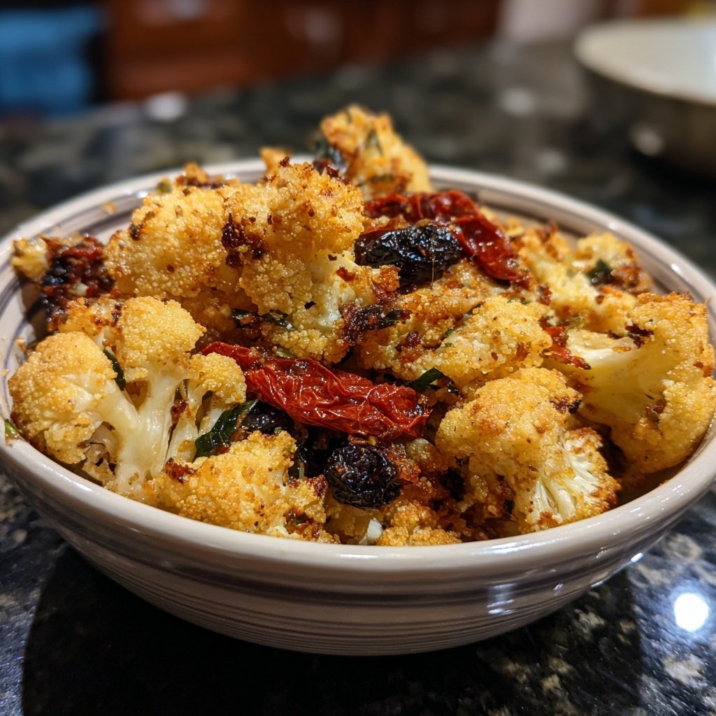 Blumenkohl Pfanne Mediterran