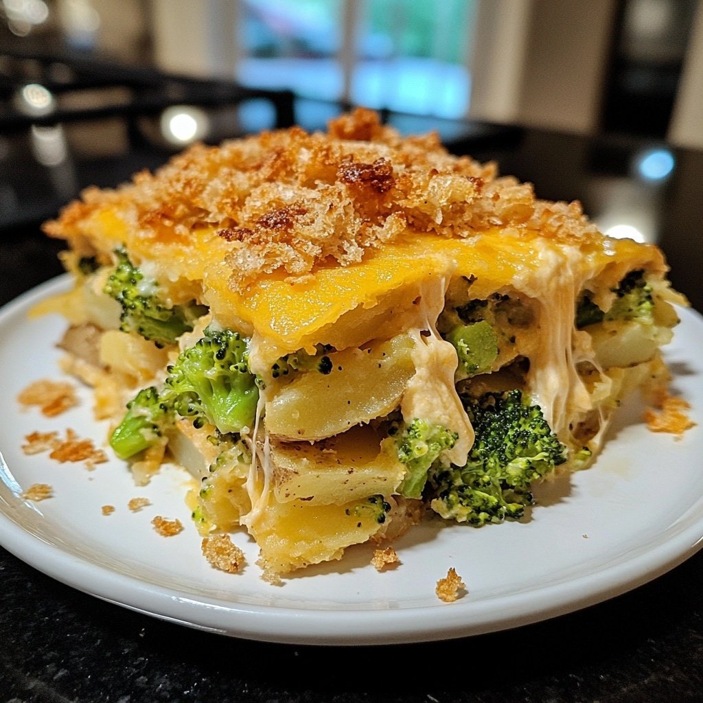 Kartoffel Brokkoli Auflauf