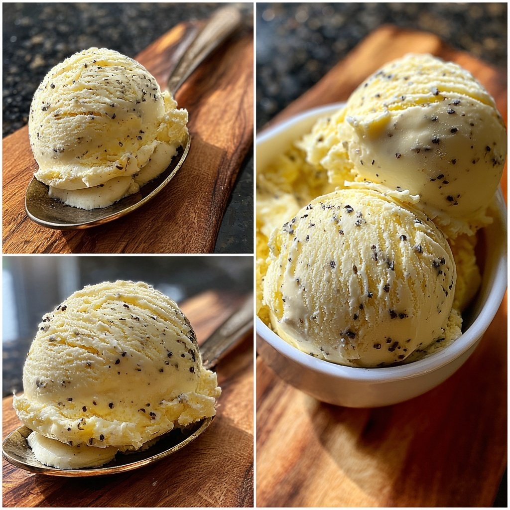 Vanilleeis ohne Zucker