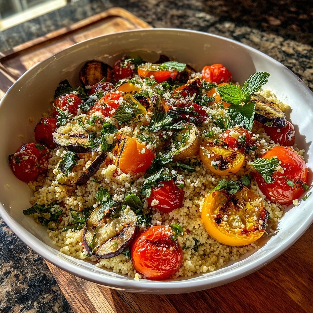 Grill Beilagen Mit Couscous Und Minze