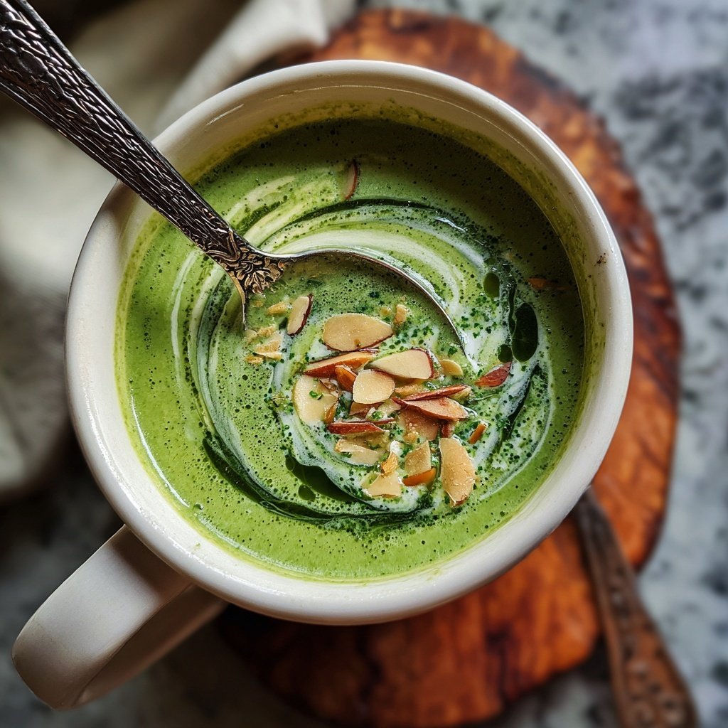 Brokkoli Suppe Mit Mandelmus