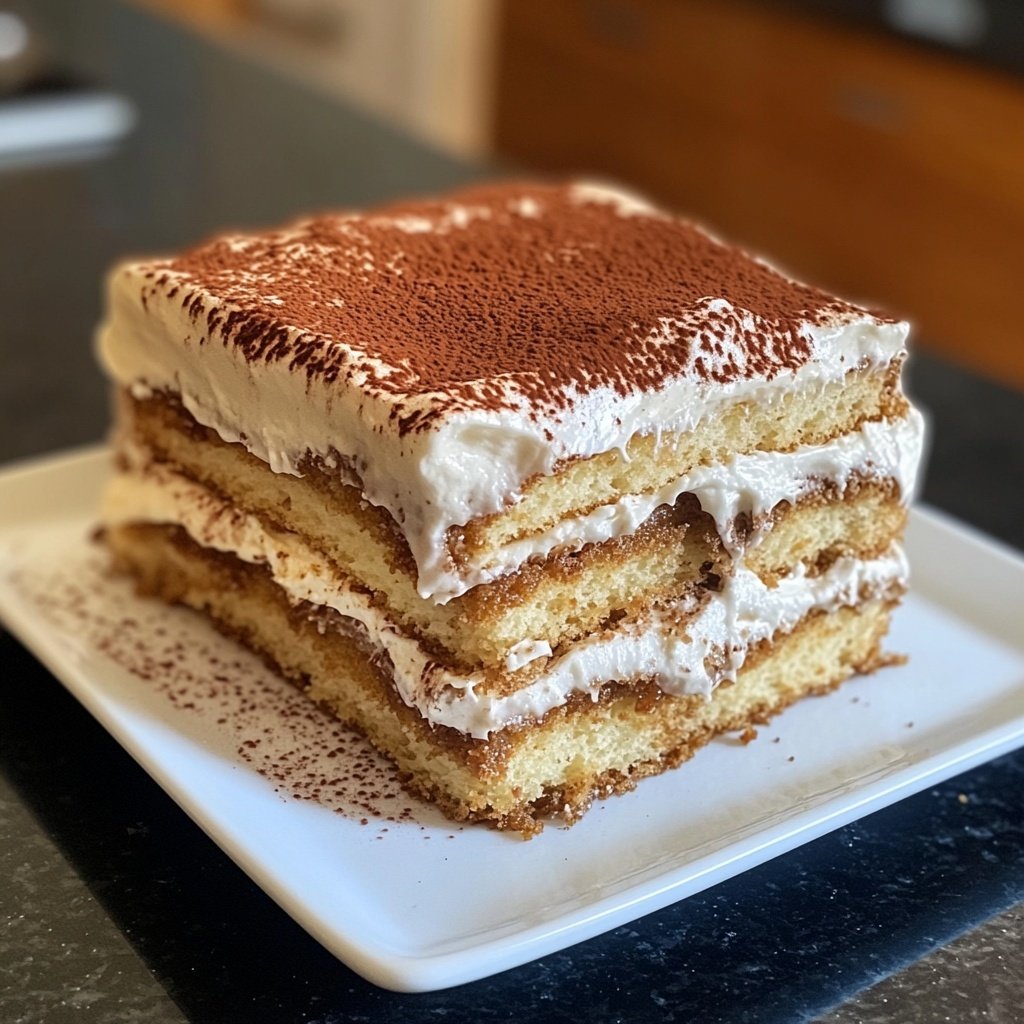 Weihnachts-Tiramisu-Dessert