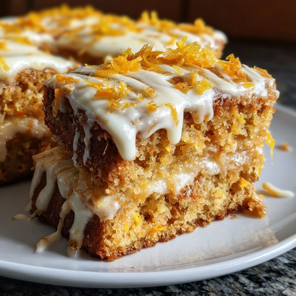 Karottenkuchen Mit Frischkäse Frosting