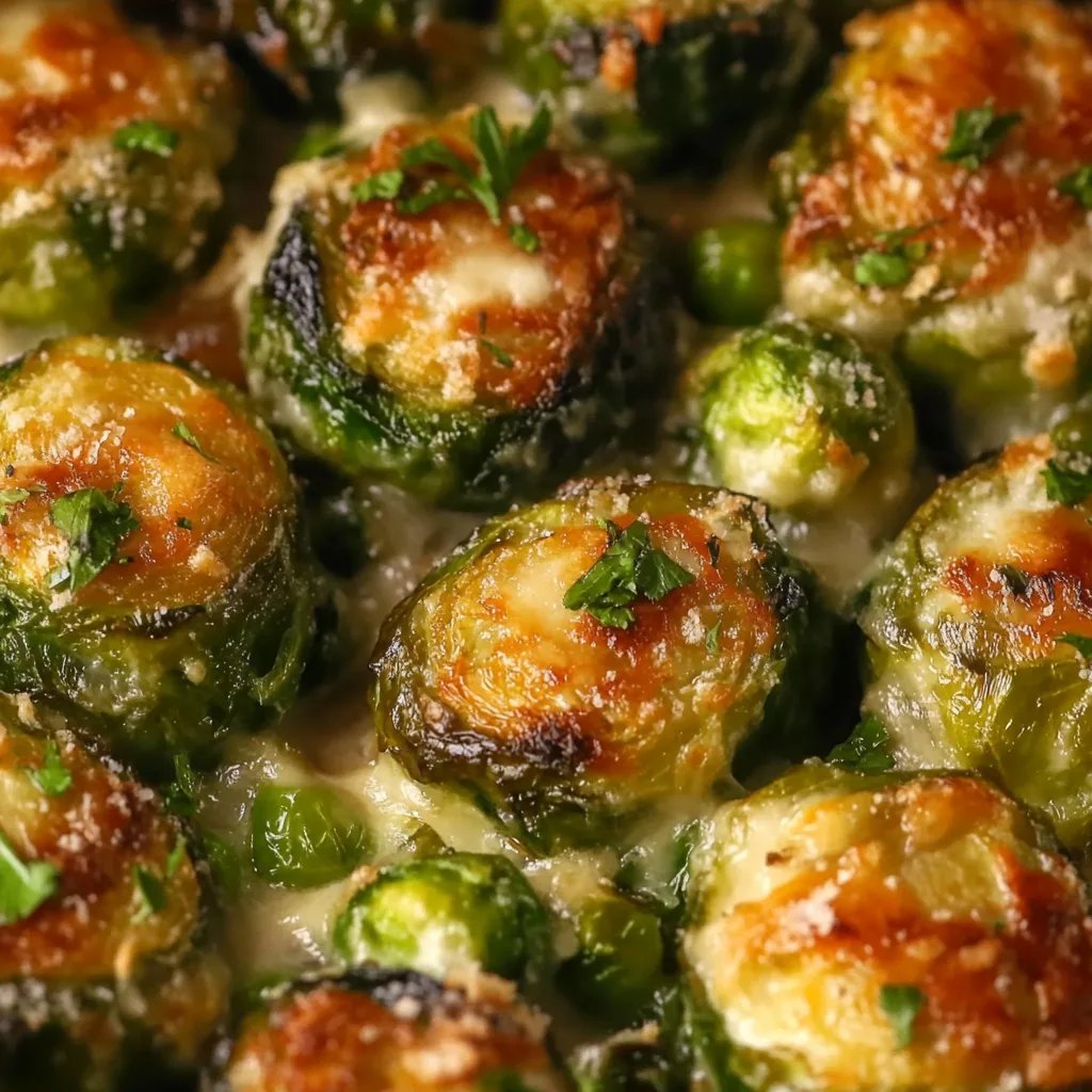Smashed Brussels Sprouts