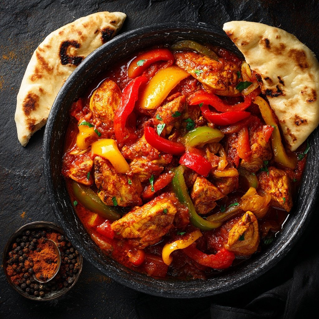 Internationale Küche Marokkanisches Hähnchen-Tagine