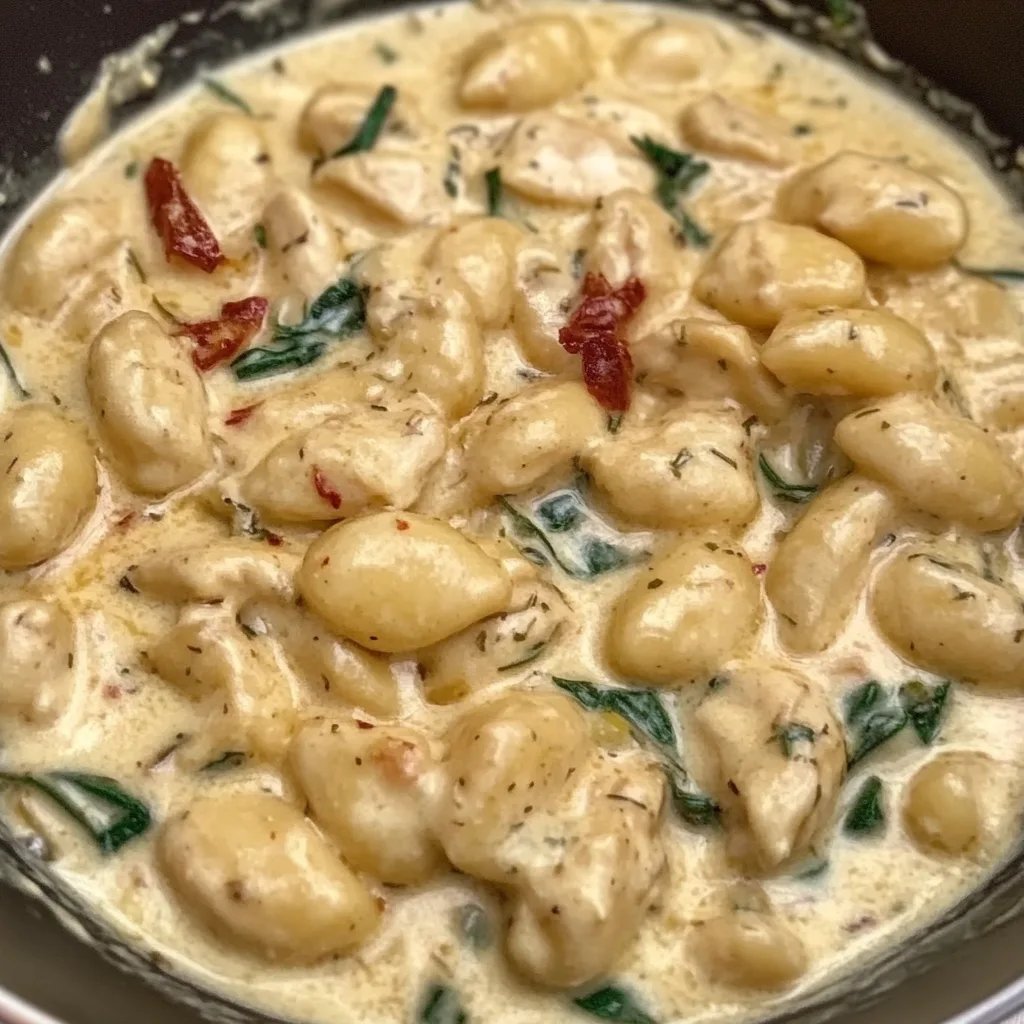 Creamy Chicken and Gnocchi